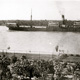 A view of the Shat Al-Arab from the Sibiliyat gardens. Basra, Iraq