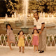 Khaldoun with daughters Saba, Jana and Sana Alnaqeeb. 1982