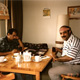 Khaldoun with Issa Alessa. Lahnstein, Germany. 1989